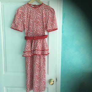 Maggie Boutique Peplum Dress Size 4